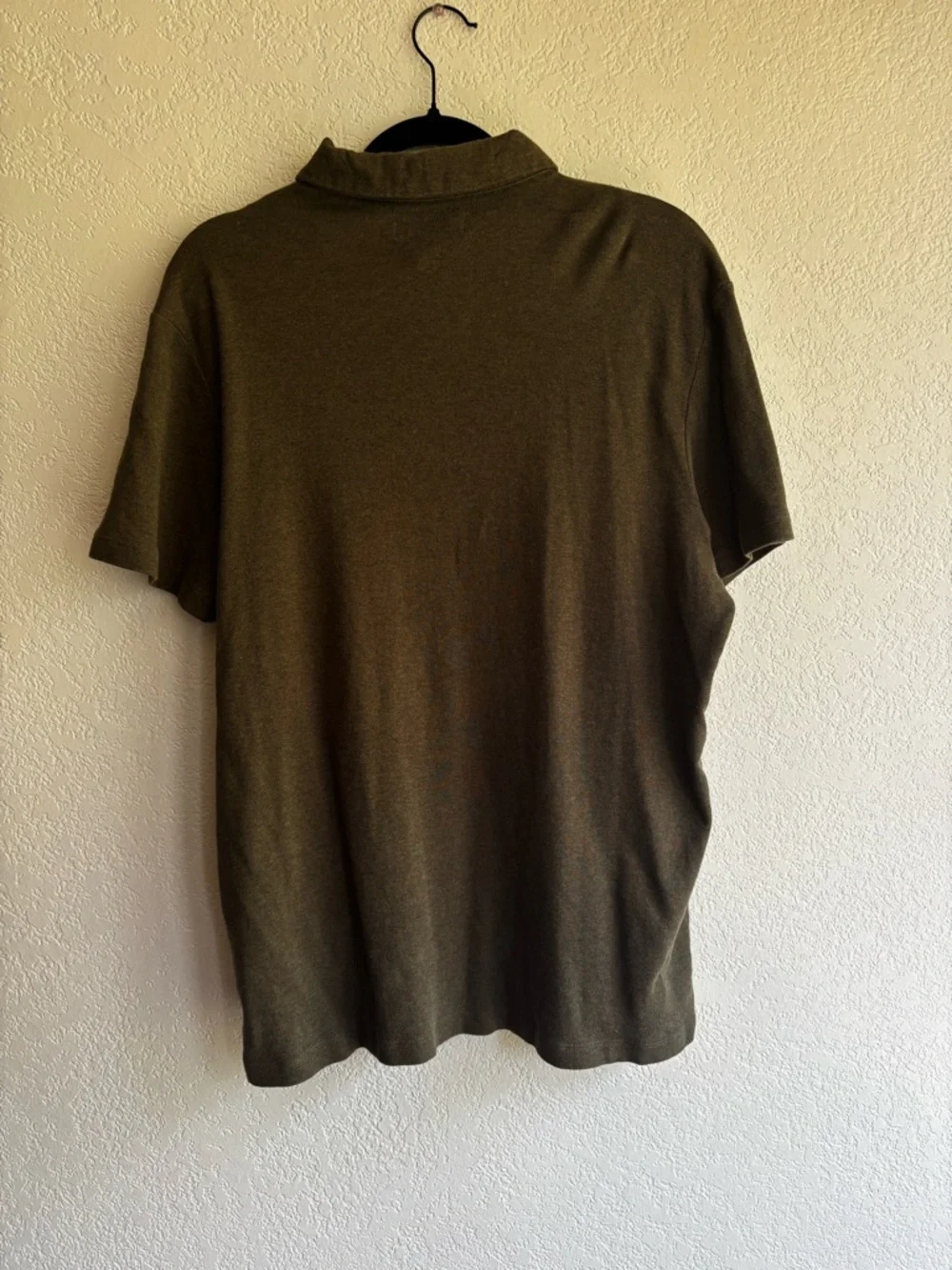 Banana Republic Men's Luxe Touch Performance Polo Green XL 100% Cotton